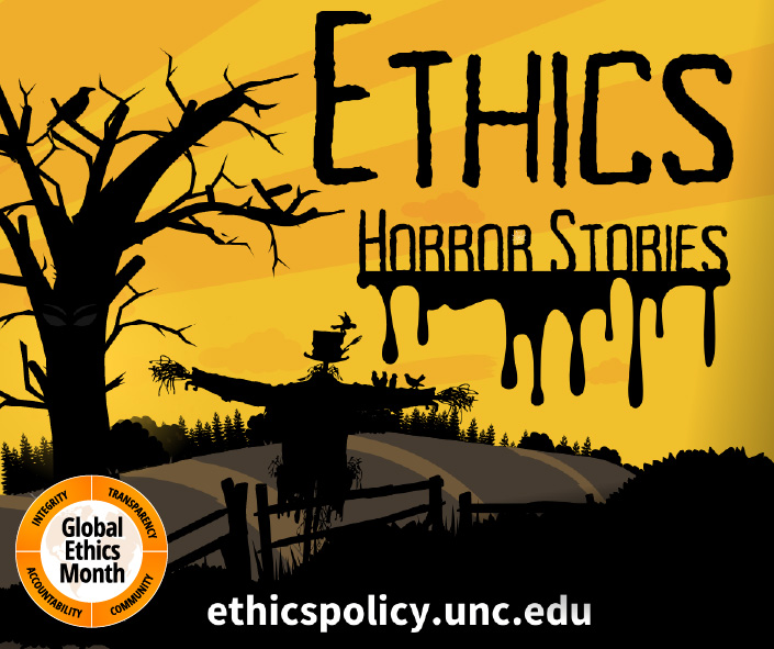 visit the Ethics and Policy blog page on the website to read terrifying stories of ethical misconduct.